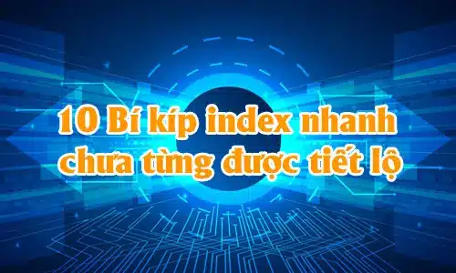 cách index backlink nhanh nhất