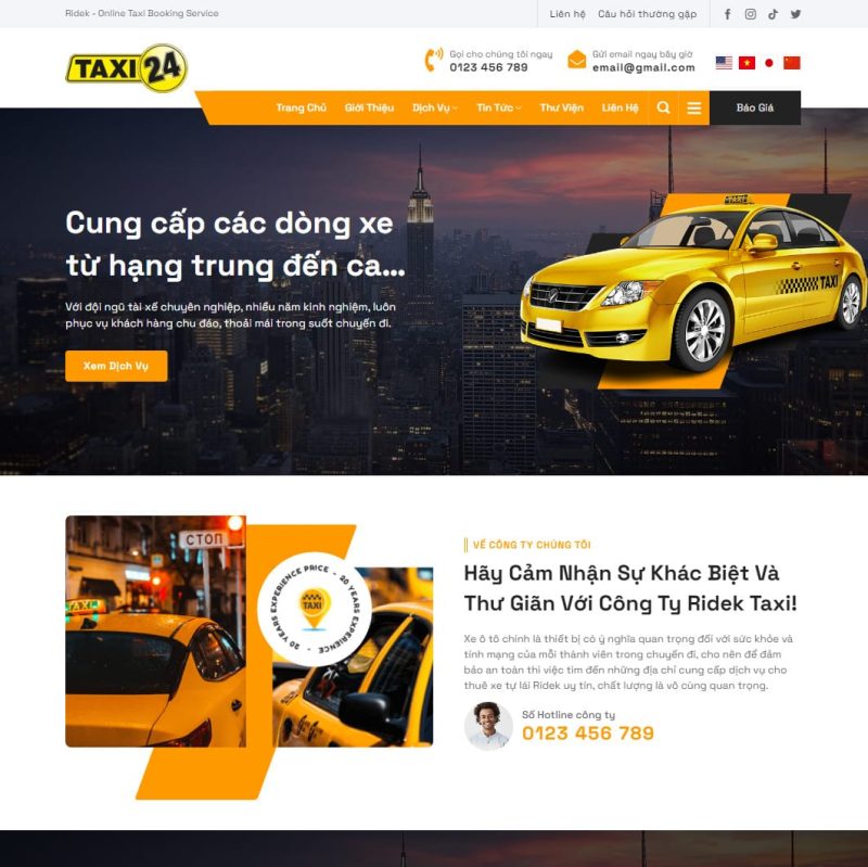 Theme wordpress taxi 04 3