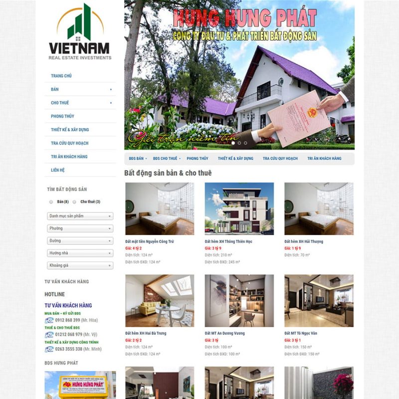 Themes Wordpress bất động sản 029 3