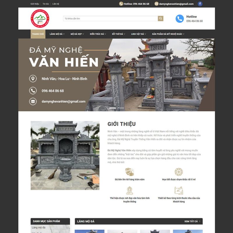 Theme wordpress flatsome bán bia đá 01 3