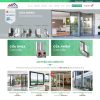 Theme wordpress flatsome bán cửa nhôm 01