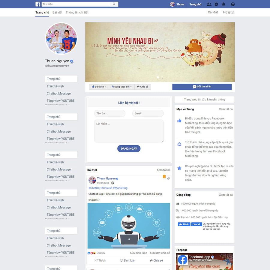 Theme wordpress Facebook 6 Theme wordpress Facebook