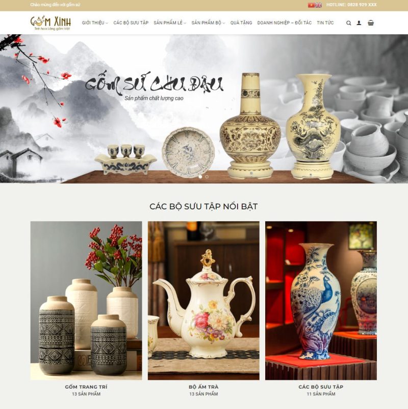 Theme wordpress bán gốm sứ 01 3