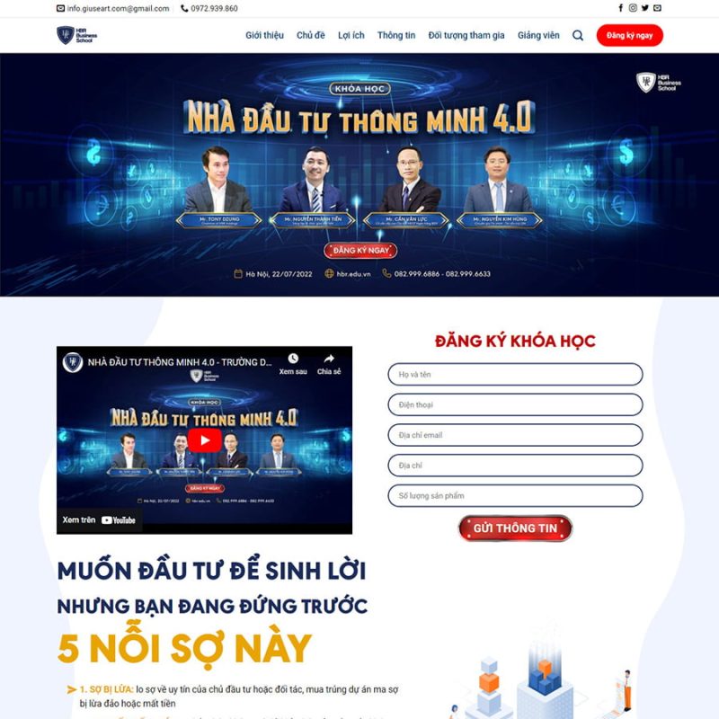 Theme wordpress bán khóa học 04 3