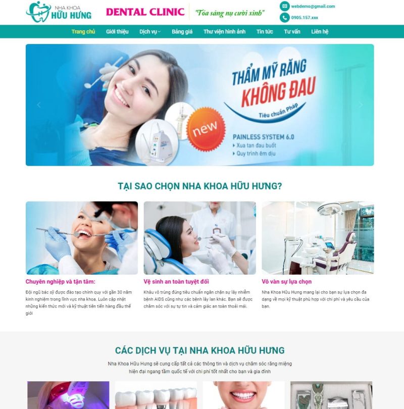 Theme wordpress nha khoa 04 3