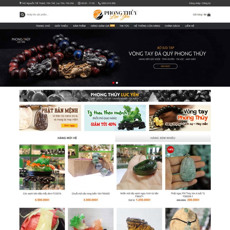 Theme wordpress flatsome phong thủy 01 3