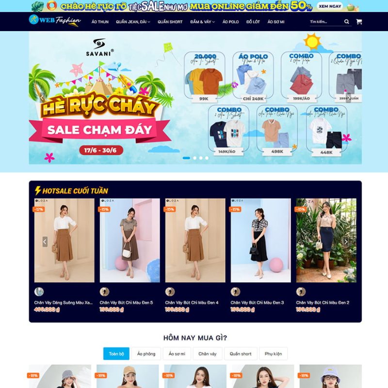 Theme wordpress thời trang 10 cao cấp 2