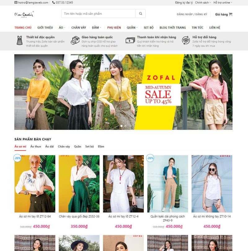 Theme wordpress thời trang 18 3