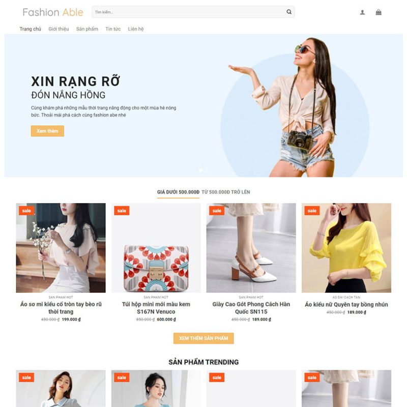 Theme wordpress thời trang 07 3