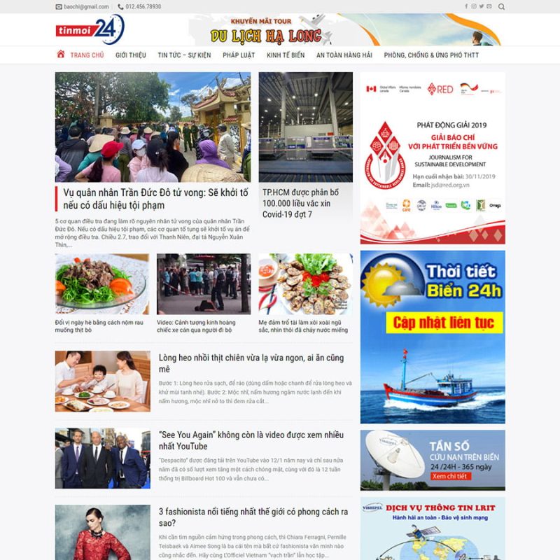 Theme wordpress tin tức 16 3