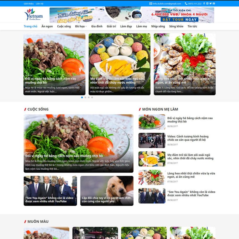 Theme wordpress tin tức 17 3