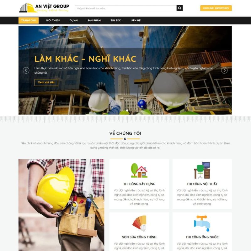 Theme wordpress xây dựng 05 3