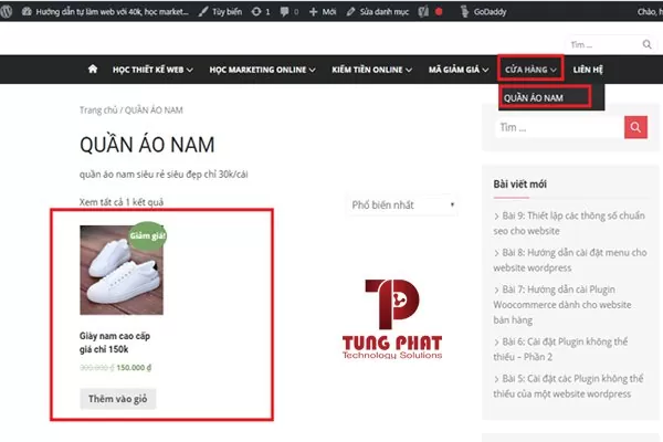 Hướng Dẫn Đăng Sản Phẩm Lên Website Wordpress Cơ Bản 9 đăng sản phẩm lên website wordpress cơ bản