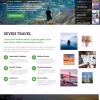 mẫu website du lịch thám hiểm