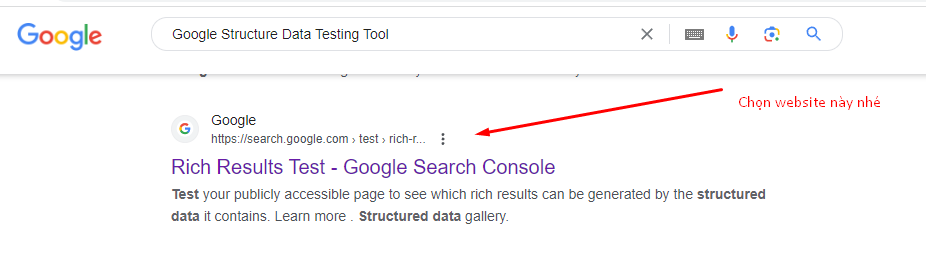 Breadcrumb là gì? Khám phá vai trò của breadcrumb trong SEO 4 Sử dụng Google Structure Data Testing Tool