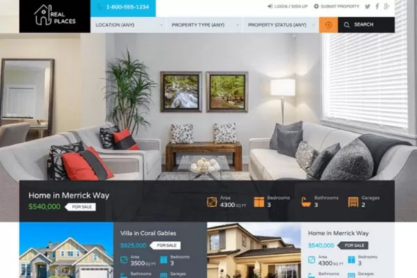 Giới thiệu về theme wordpress bất động sản