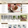 Mẫu website đồ gốm 1
