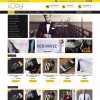 Mẫu webstie bán đồ nam 1