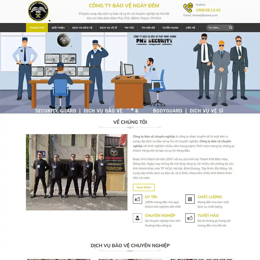 Theme wordpress dịch vụ bảo vệ 01 3 Theme wordpress dịch vụ bảo vệ 01