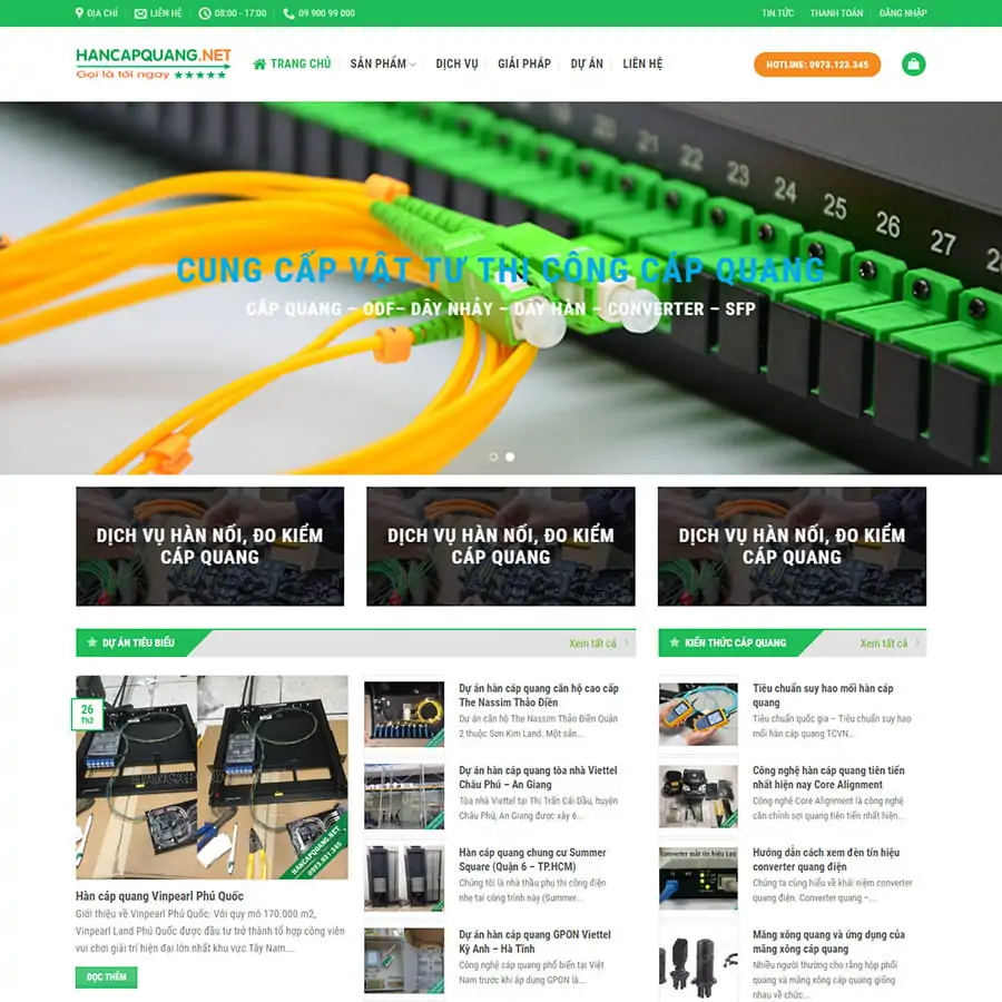 Mẫu website hàn cáp quang 3 Mẫu website hàn cáp quang