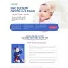 Theme WordPress landing page khóa học dạy trẻ 1