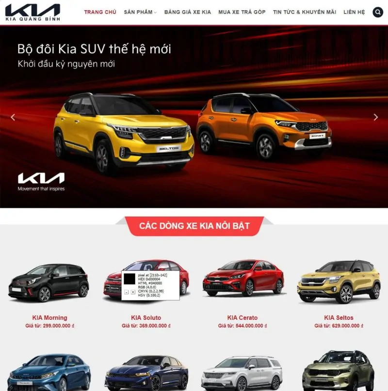Theme wordpress xe kia 01