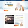 Theme WordPress landing page máy nghe trợ thính 1 Theme WordPress landing page máy nghe trợ thính 1
